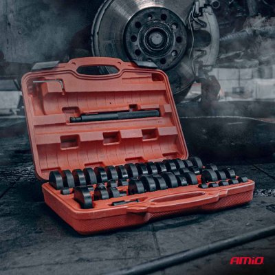 Bushings, lejer, tætning samling og fjernelse kit 52 elementer AMIO-04771