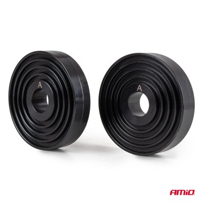 Bushings installations- og fjernelsestool kit 26 elementer AMIO-04772