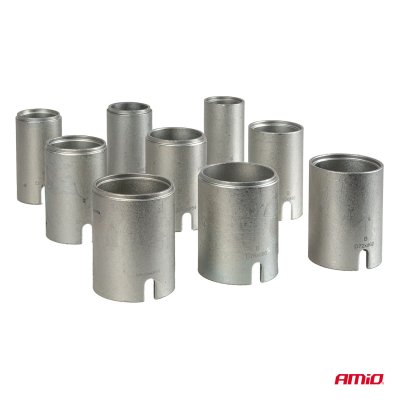 Bushings installations- og fjernelsestool kit 26 elementer AMIO-04772