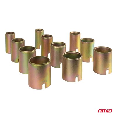 Bushings installations- og fjernelsestool kit 26 elementer AMIO-04772