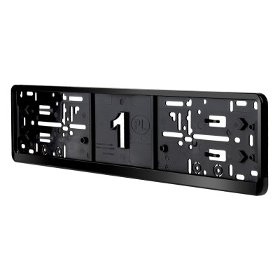 Nummerplade Ramme - SORT PREMIUM PL AMIO-04779