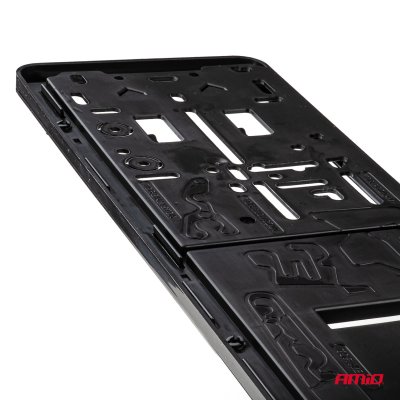Nummerplade Ramme - SORT PREMIUM PL AMIO-04779