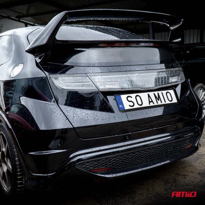 Nummerplade Ramme - SORT PREMIUM PL AMIO-04779