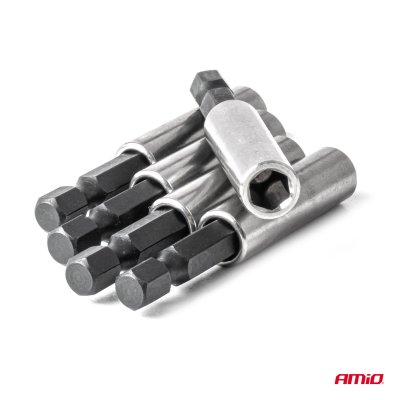 Magnetisk bit-holder sæt AMIO-04783