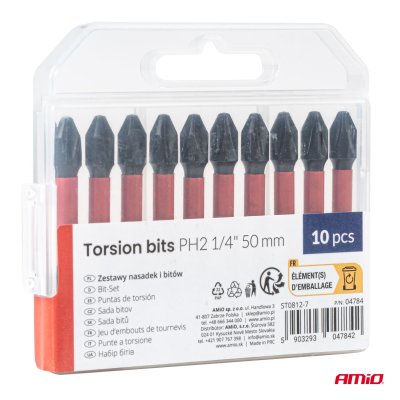 Torsionsbits PH2 1/4" 50 mm AMIO-04784