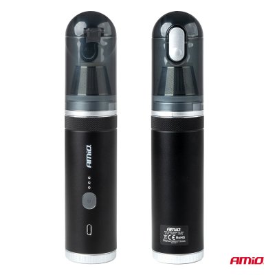 Trådløs børsteløs bilstøvsuger med pumpefunktion 100W 20kPa USB-C AMIO-04785