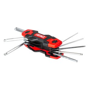 Imbus unbrakonøgler 8 stk CRV AMIO-04788