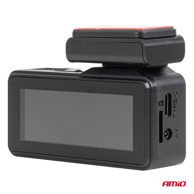 Front- og bag-overvågningskamera 1K WLAN 256 GB WIFI Full HD AMIO-04799