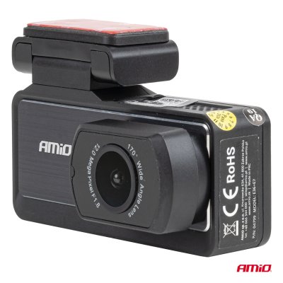 Front- og bag-overvågningskamera 1K WLAN 256 GB WIFI Full HD AMIO-04799
