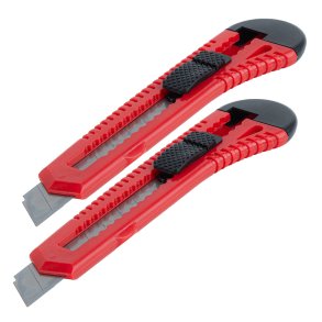 ABS Universalkniv 100x18x0,5mm 2szt. AMIO-04806