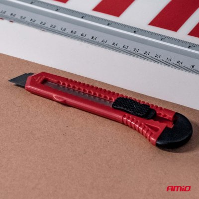 ABS Utility Knife sæt 100x18x0,5mm 10szt. AMIO-04807