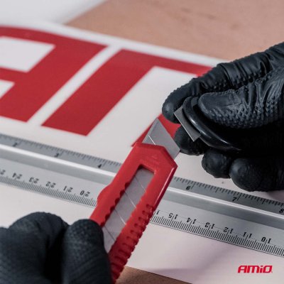 ABS Utility Knife sæt 100x18x0,5mm 10szt. AMIO-04807