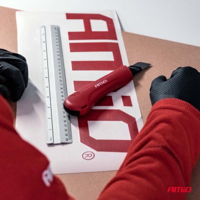 ABS Universalkniv 100x18x0,5mm AMIO-04808