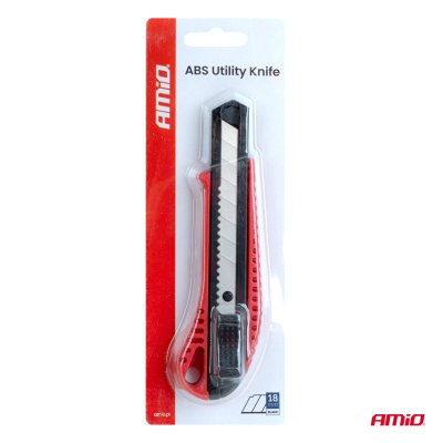 ABS Universalkniv 100x18x0,5mm AMIO-04808