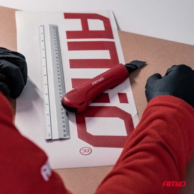 ABS Utility Knife 100x18x0,5mm AMIO-04810