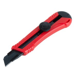 ABS Utility Knife med drejeknap 100x18x0,5mm AMIO-04813