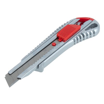 Aluminium Utility Knife 100x18x0,5mm AMIO-04814