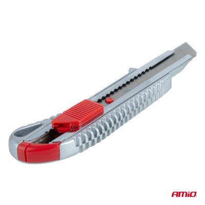 Aluminium Utility Knife 100x18x0,5mm AMIO-04814