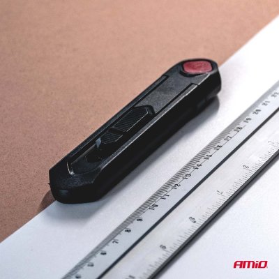 ABS Utility Knife  61x19x0,6mm AMIO-04816