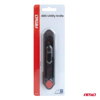 ABS Utility Knife  61x19x0,6mm AMIO-04816