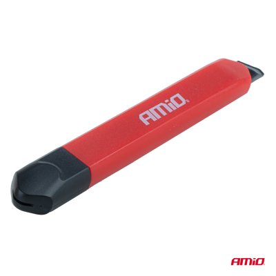 ABS universalkniv og blad sæt 80x9x0,4mm 1+5 AMIO-04818