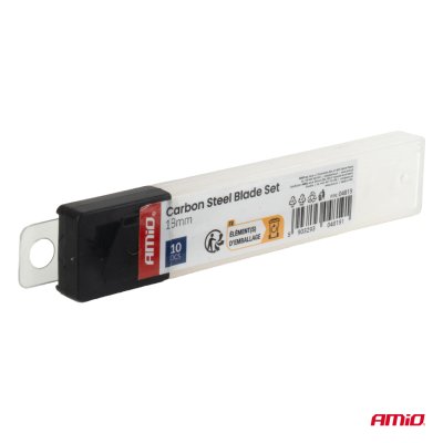 Sæt af kulstofstålsklinger 100x18x0,5mm 10szt. AMIO-04819