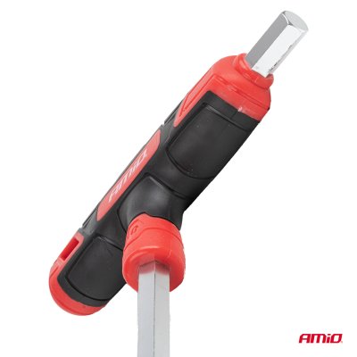 T-håndtag imbus hex nøglesæt 8 stk AMIO-04826