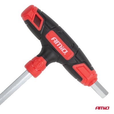 T-håndtag imbus hex nøglesæt 8 stk AMIO-04826