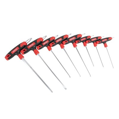 T-håndtag Torx nøglesæt 8 dele AMIO-04827
