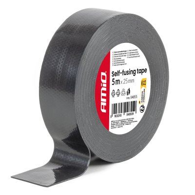 Selvklæbende tape 25mm x 5m x 0.5mm AMIO-04855
