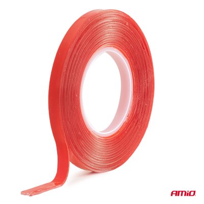 Dobbeltklæbende akryl tape 6mm x 3m x 1mm AMIO-04856