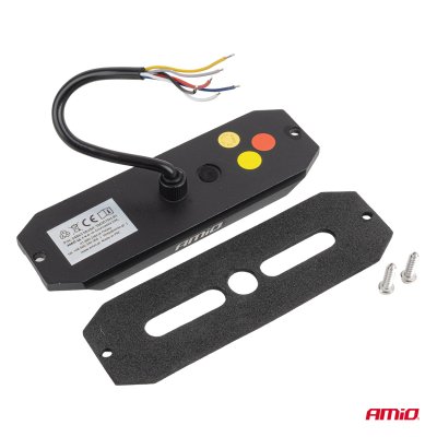 LED Advarsel lampe R65 R148 12V 24V 24W AMIO-04859