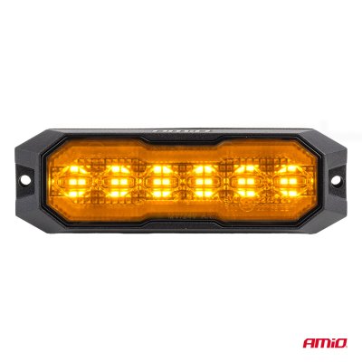 LED advarselslampe R65 R148 12V 24V 24W AMIO-04862