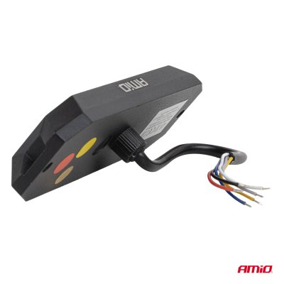 LED advarselslampe R65 R148 12V 24V 24W AMIO-04862