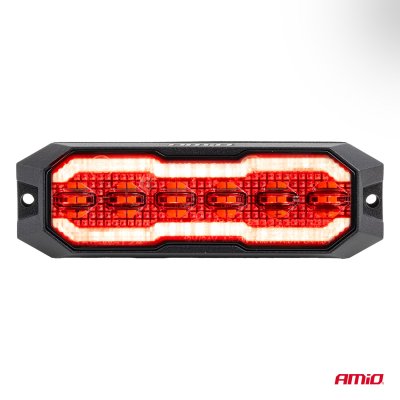 LED advarselslampe R65 R148 12V 24V 24W AMIO-04863