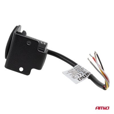 LED advarselslampe R65 12V 24V 12W AMIO-04864