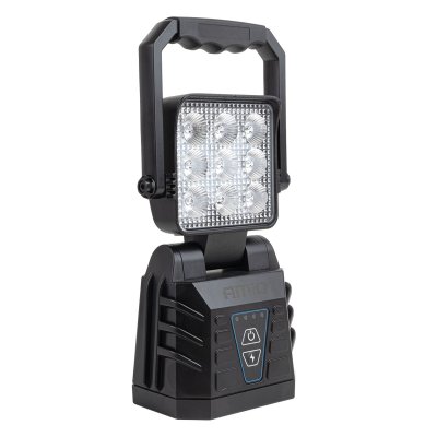 LED arbejds- & advarselslampe 15W (BATT) AMIO-04865