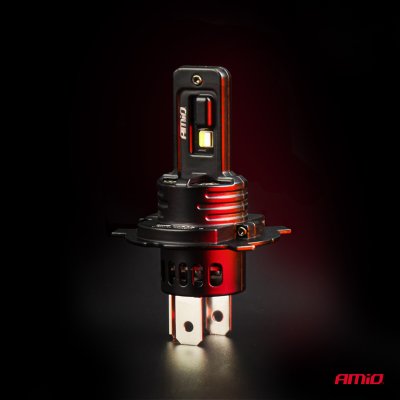 LED Forlygter Serie F26 PRO LumiTec LIMITED +130% DUO FULL CANBUS H4 H19 12V 24V AMIO-04871