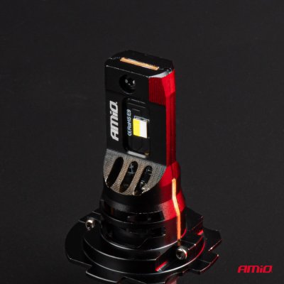 LED Hovedlys Serie F26 PRO LumiTec LIMITED +130% DUO FULL CANBUS H7 H18 12V 24V AMIO-04872
