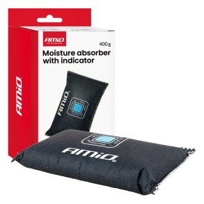 Fugtabsorber med indikator 400g AMIO-04877