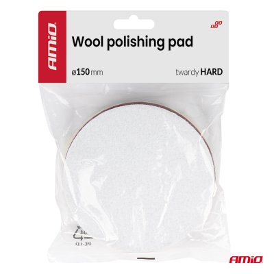 Uld poleringspude 150mm ADET-36 AMIO-04884