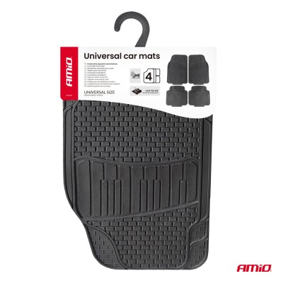 Universale bilmåtter PVC CM-01 AMIO-04885
