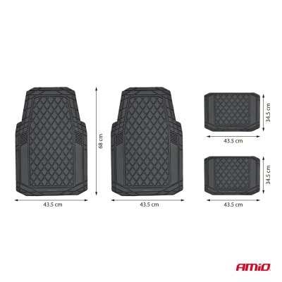 Universale bildæk PVC CM-03 AMIO-04887