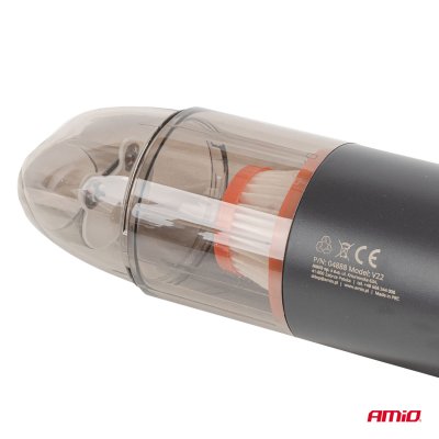 Bil støvsuger 6 kPa 50W 150ml AMIO-04888