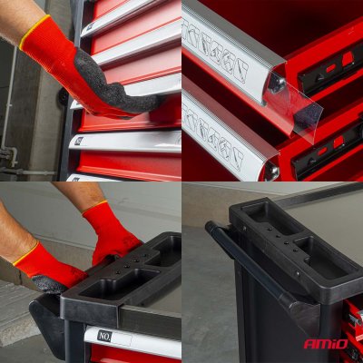 Værkstedsskabe 840x460x870mm AMIO-04891
