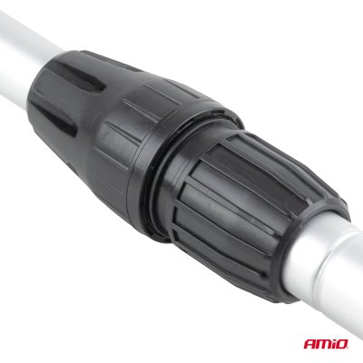Teleskopisk Flow-thru børstesæt 108-180cm 12 stk AMIO-04896