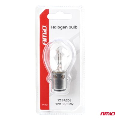 Halogenpære S2 12V 35/35W BA20d 1stk