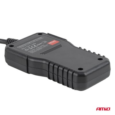 Professionel digital batteritesteren 2–220 Ah 6V 12V 24V AMIO-04920