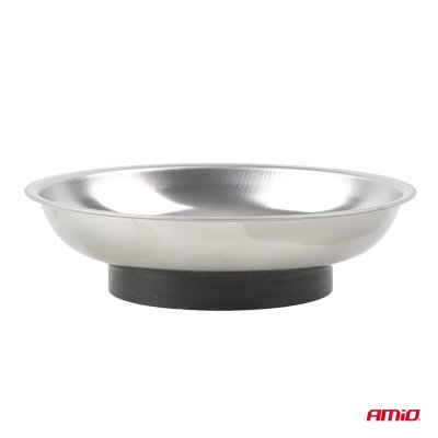 Magnetisk skål i rustfrit stål 110 mm AMIO-04914