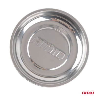 Rustfrit stålle magnetisk skål 150 mm AMIO-04915